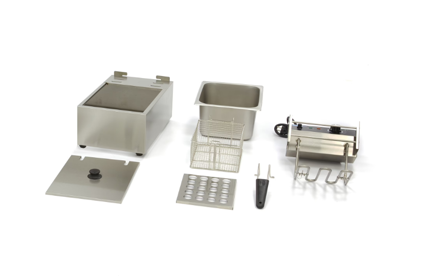 Friteuse Électrique Professionnelle 6 Litres – Inox avec Zone Froide – Thermostat 0 à 200 °C