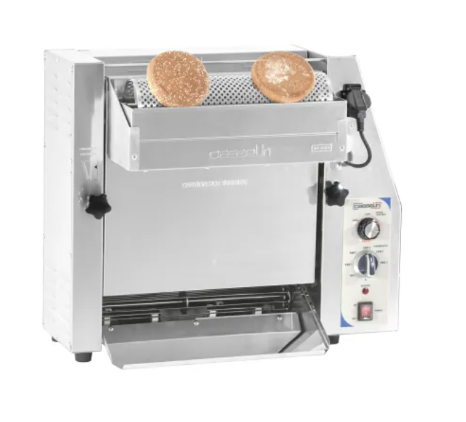 Toasteur Vertical Grande Vitesse Casselin – 3600 Toasts/h – Inox – 2200W – 60 à 300°C