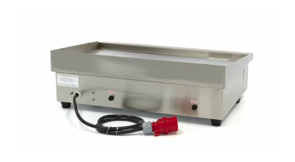 Plaque de Cuisson Chrome 400V Triphasée