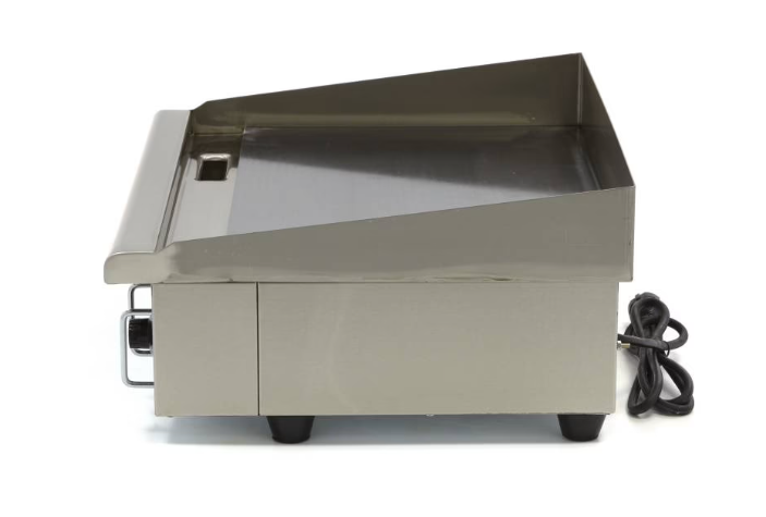 Plaque de Cuisson en Chrome Lisse – 55 cm – 230V