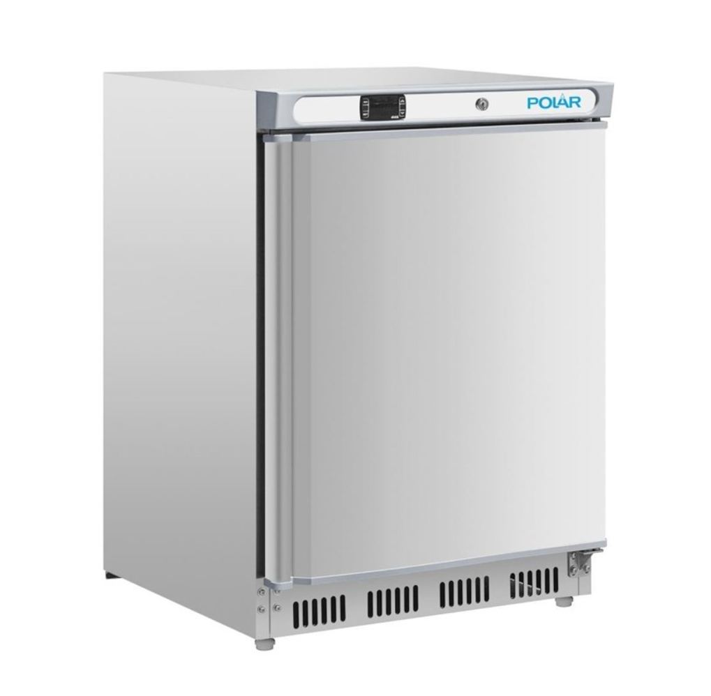 Dessous de Comptoir Réfrigéré Inox 1 Porte 150L – Polar Série C Disponible chez EVM