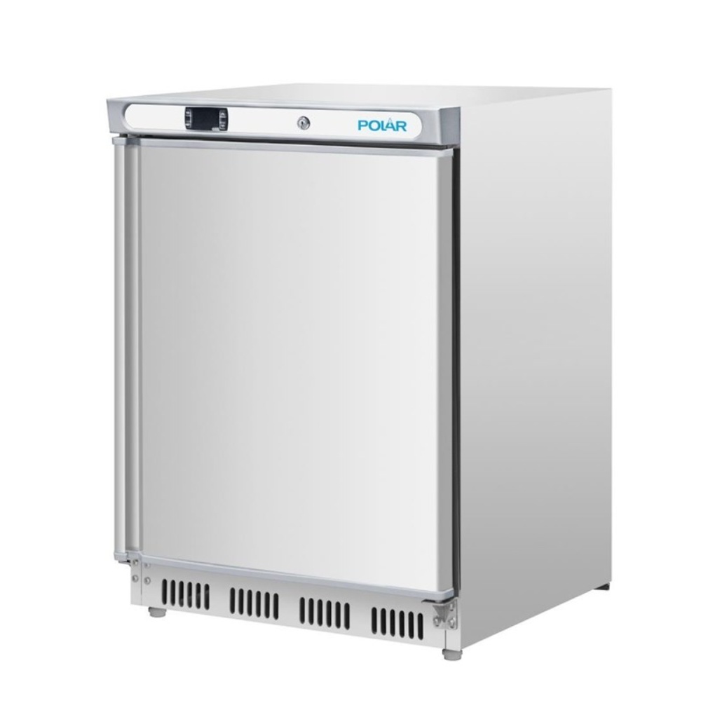 Dessous de Comptoir Réfrigéré Inox 1 Porte 150L – Polar Série C Disponible chez EVM