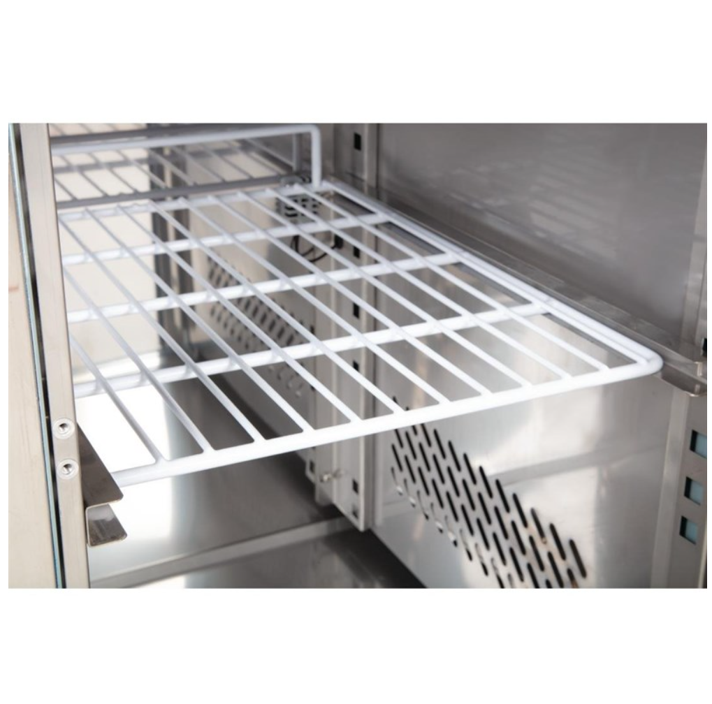 Table Réfrigérée Positive 4 Portes 553 L Polar Série U (G598) Disponible chez EVM