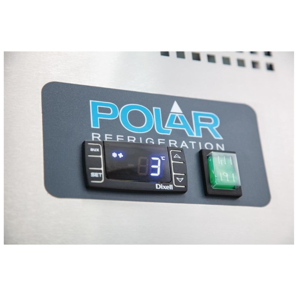 Table Réfrigérée Positive 4 Portes 553 L Polar Série U (G598) Disponible chez EVM