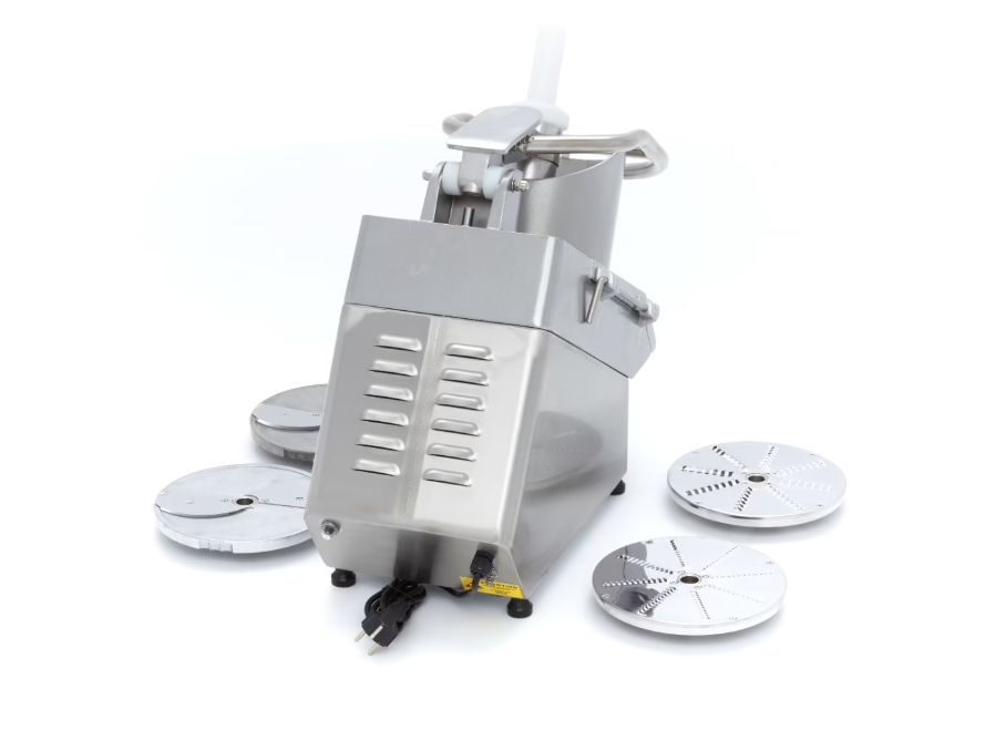 Coupe-légumes professionnel – 750 W – 450 kg/h – avec 5 disques inclus