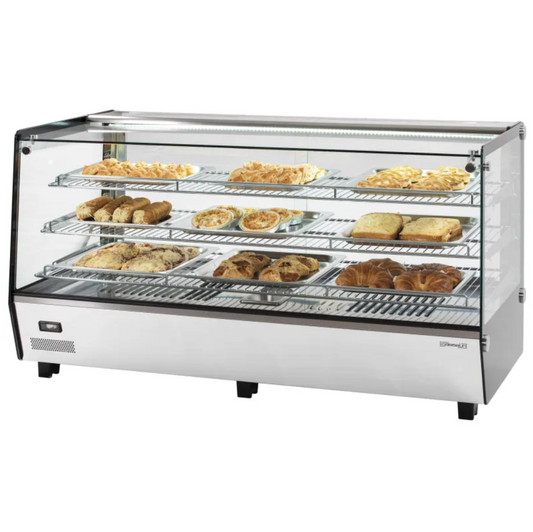 Vitrine Chauffante Encastrable Casselin – 200L – Inox – 30 à 90°C – LED – 1800W