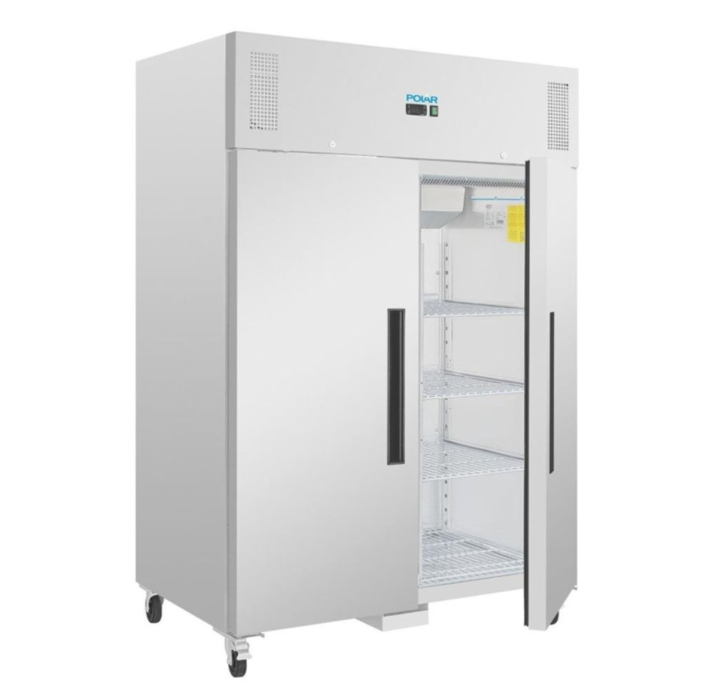 Armoire Négative GN Inox 2 Portes 1200L – Polar Série G Disponible chez EVM