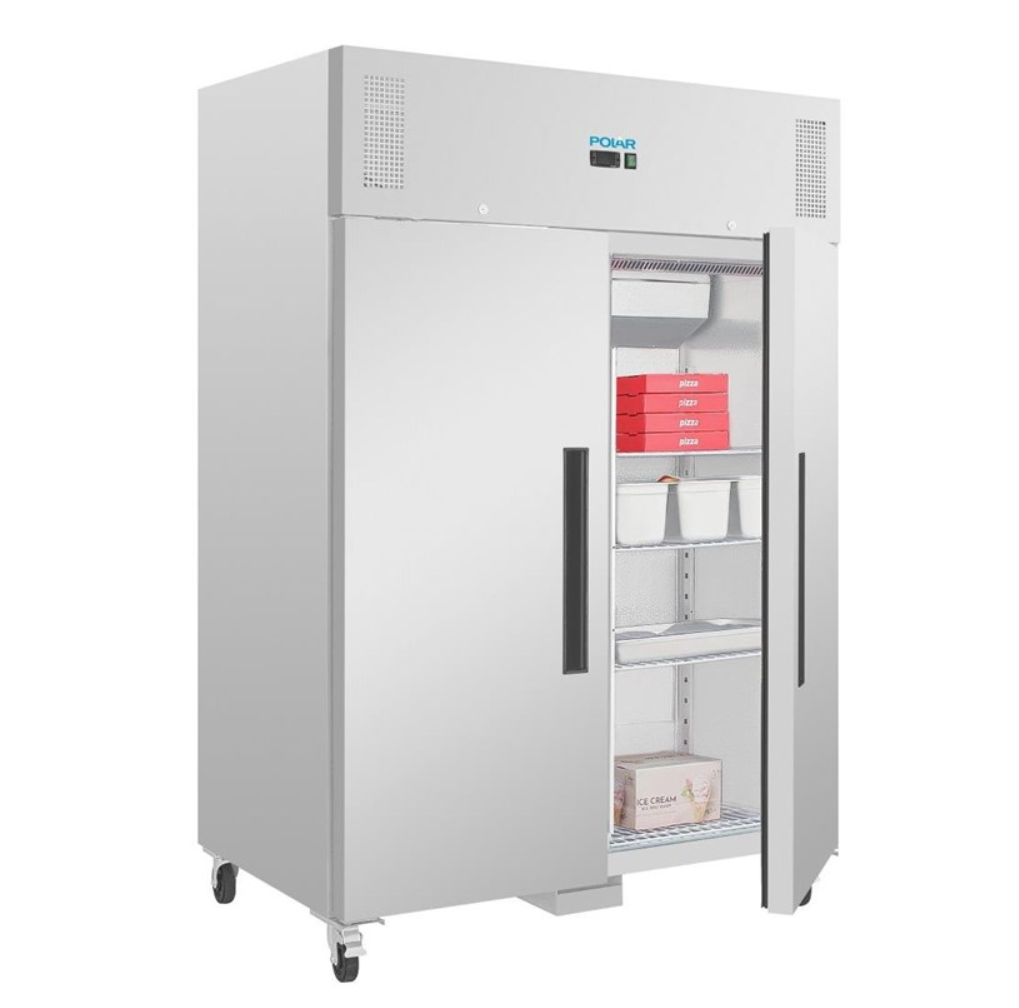 Armoire Négative GN Inox 2 Portes 1200L – Polar Série G Disponible chez EVM
