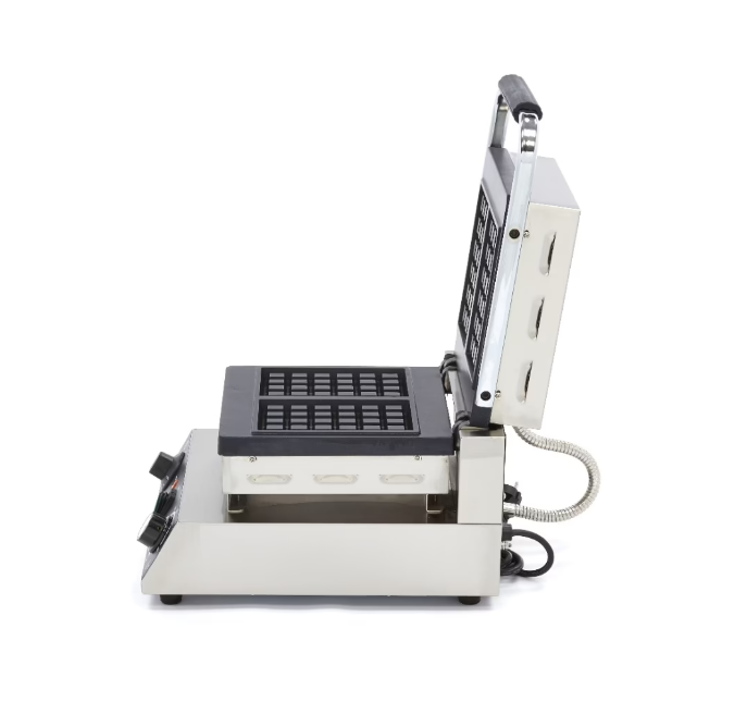 Gaufrier professionnel double – 2 gaufres belges – 1500 W – Thermostat & minuterie