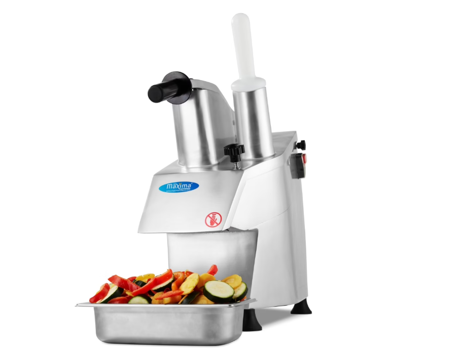Coupe-légumes professionnel – 550 W – 450 kg/h – avec 5 disques de coupe inclus