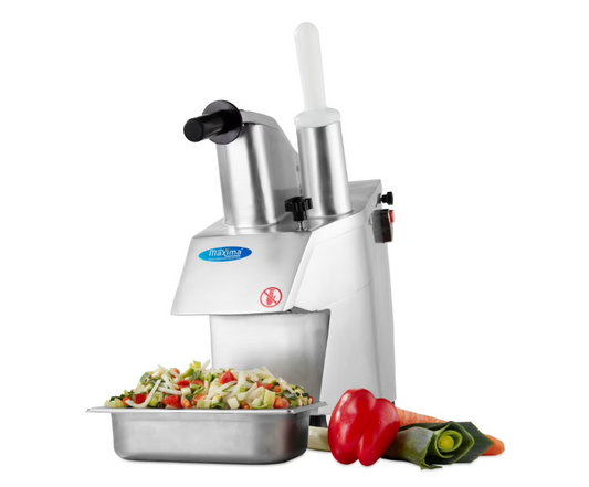 Coupe-légumes professionnel – 550 W – 450 kg/h – avec 5 disques de coupe inclus