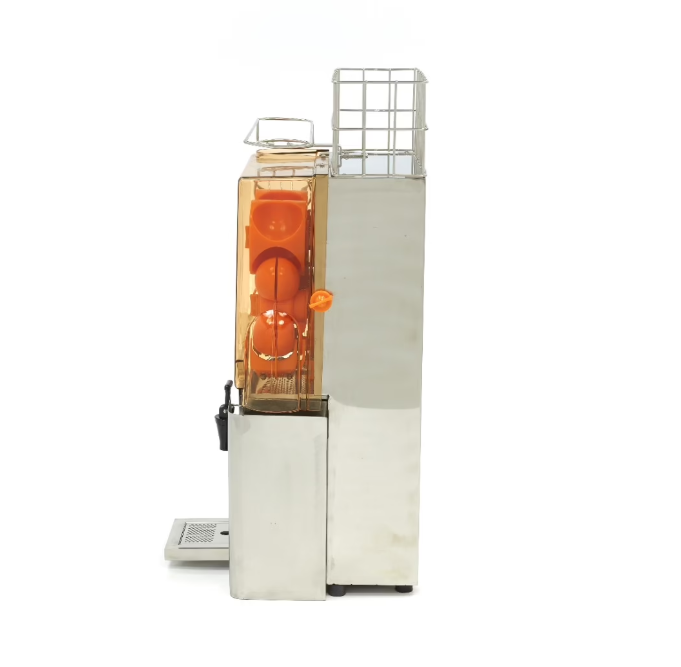 Presse-orange électrique professionnel – 200 W – 25 oranges/min – 8 kg – avec robinet
