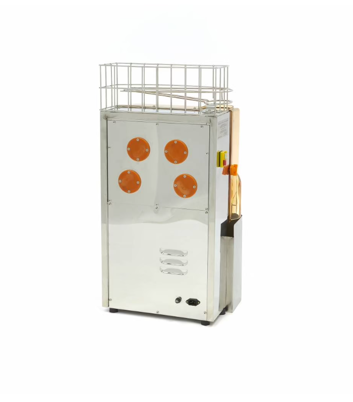Presse-orange électrique professionnel – 200 W – 25 oranges/min – 8 kg – avec robinet