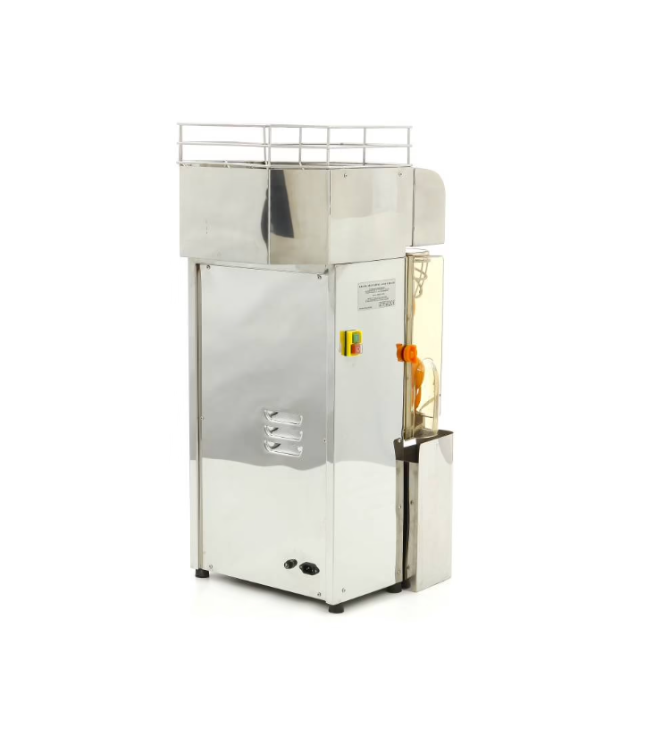 Presse-orange électrique professionnel – 200 W – 25 oranges/min – Bac 20 kg – avec robinet