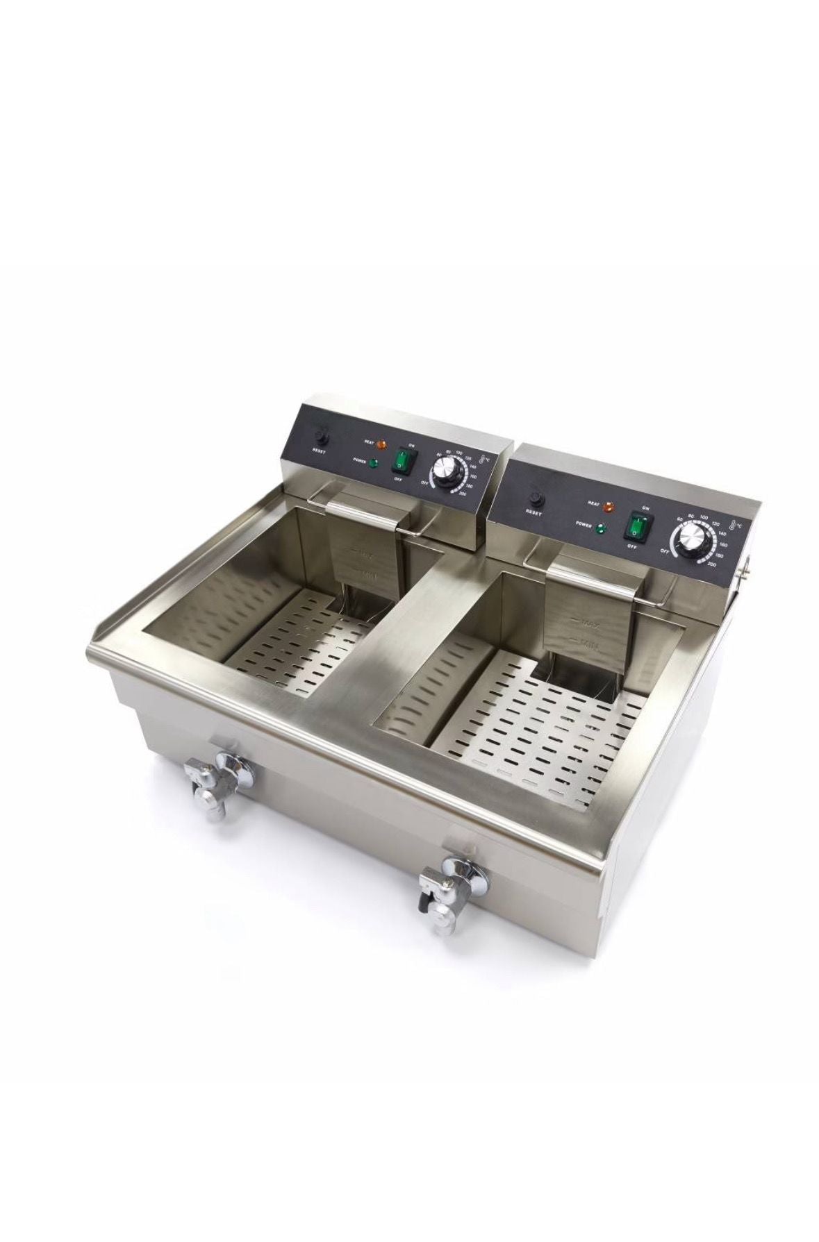 Friteuse 2 bacs 16L 230v