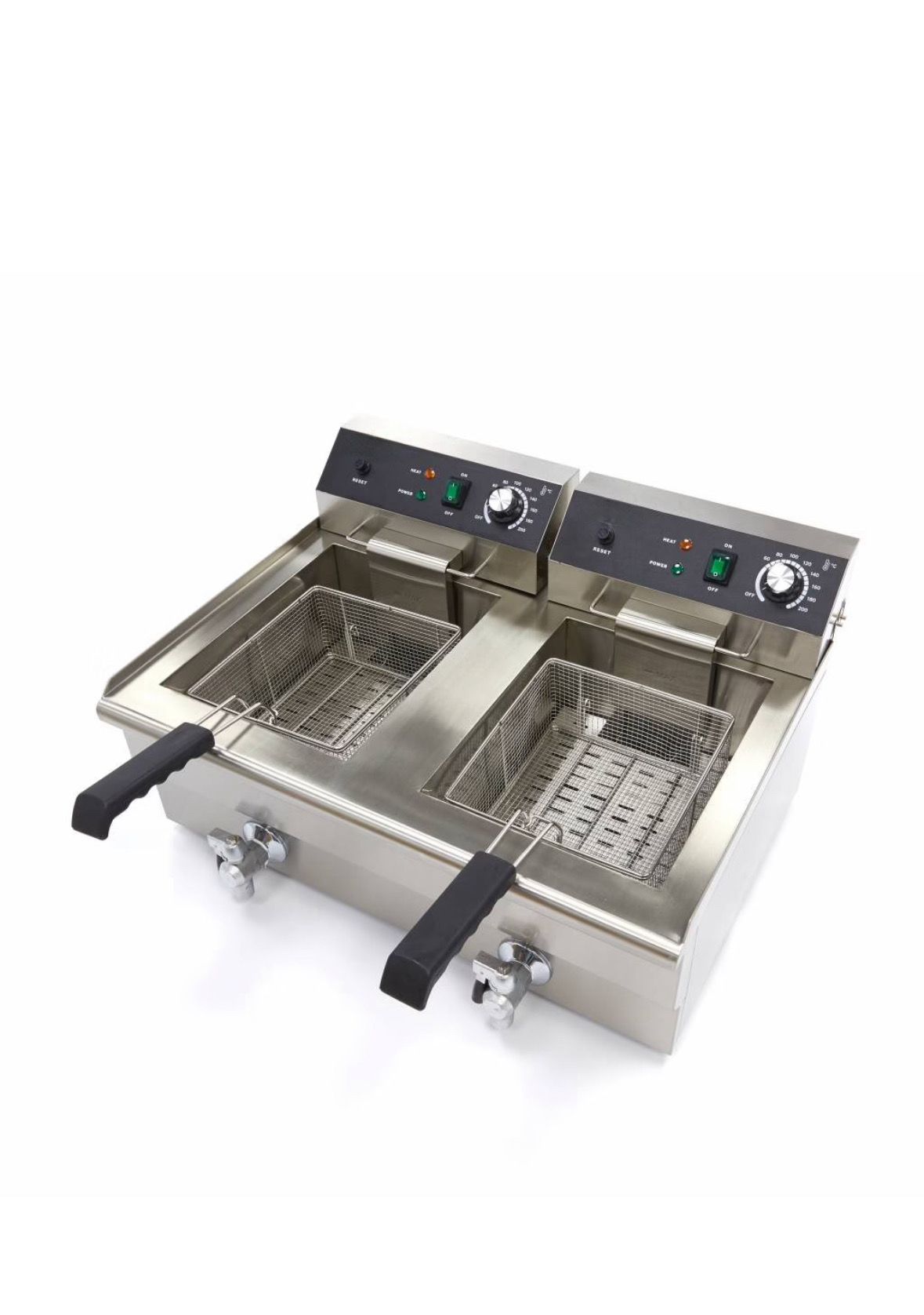 Friteuse 2 bacs 16L 230v