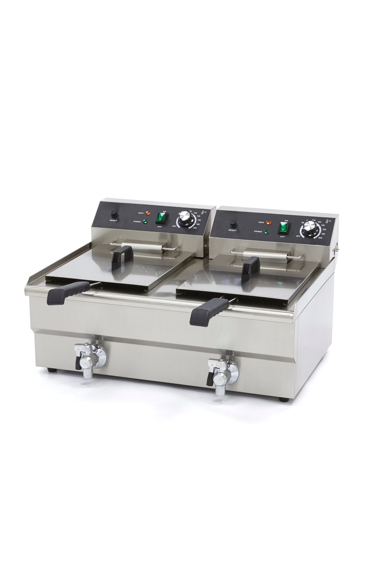 Friteuse 2 bacs 16L 230v