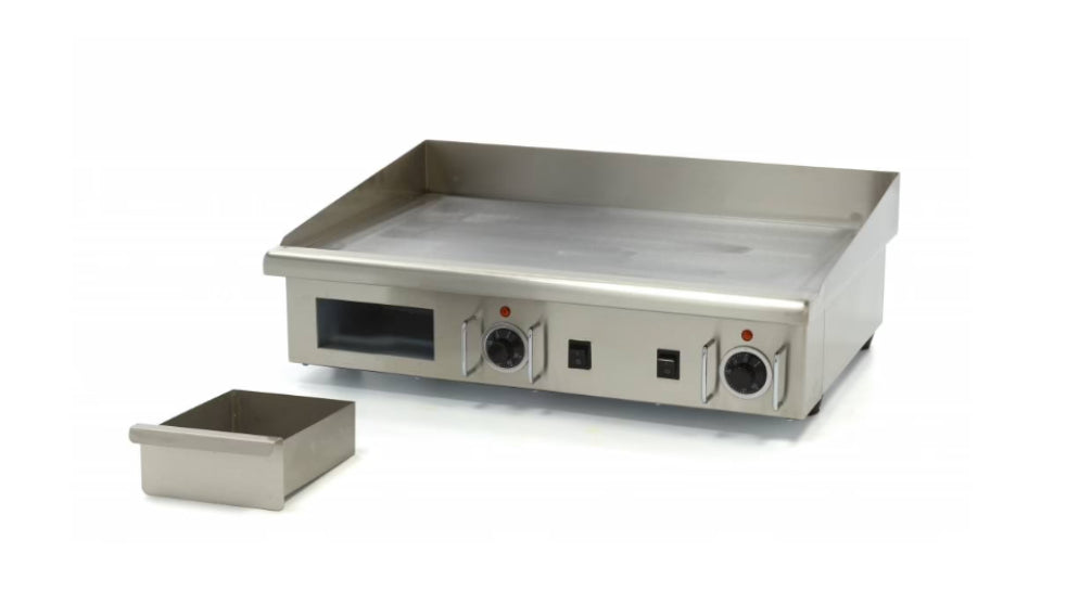 Plaque de Cuisson Chrome 400V Triphasée